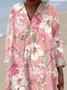 Regular Fit Vacation Dress With No