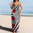Regular Fit Spaghetti Casual Dress With No