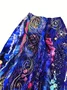 Cotton Floral Casual Pants