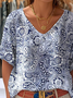 Cotton Loose Casual Ethnic Blouse