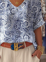 Cotton Loose Casual Ethnic Blouse