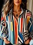 Cotton Shirt Collar Casual Shirt