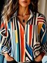 Cotton Shirt Collar Casual Shirt