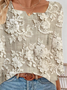 Women's Floral Print Casual Fashion Blouse