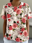 Cotton Crew Neck Casual T-Shirt