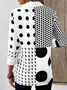 Casual Polka Dots Shirt
