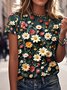 Crew Neck Casual T-Shirt