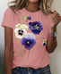 Flowers Vintage Print T-Shirt