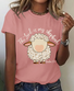 The Lord Is My Shepherd Easter Vintage Print T-Shirt