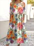 Regular Fit Casual Dress With No