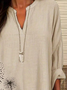 Women's Floral Spring Print Casual Shirt