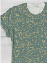 Women's Floral Print Casual Crew Neck Short Sleeve T-Shirt