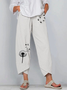 Women's Floral Print Casual Pants