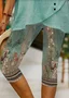 Floral leggings