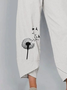 Women's Floral Print Casual Pants