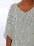Women's Floral Print Casual Blouse