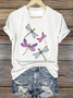 Casual V Neck T-Shirt