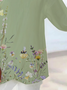 Women's Floral Print Casual Blouse