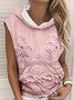 Vintage Hoodie Loose Gradient Pattern Hoodie