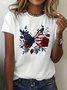 Crew Neck Regular Fit Casual T-Shirt