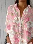 Casual Shirt Collar Loose Shirt