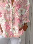 Casual Shirt Collar Loose Shirt