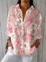Casual Shirt Collar Loose Shirt