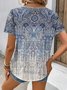 Casual Paisley Blouse