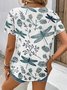 Dragonfly Elegant Shawl Collar Loose Blouse