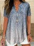 Casual Paisley Blouse