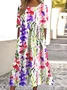 Regular Fit Casual Dress With No