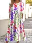 Regular Fit Casual Dress With No