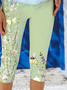 Regular Fit Casual Animal Picture Pants