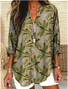 Cotton Geometric Casual Shirt