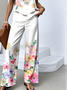 Crew Neck Casual Two-Piece Set With No