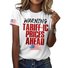 Cotton Animal Vintage Crew Neck T-Shirt