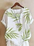 Regular Fit Casual Cotton Floral Blouse