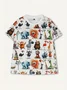 Vintage Animal Cotton T-Shirt