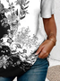 V Neck Casual Regular Fit T-Shirt