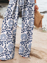Floral Vintage Loose Pants