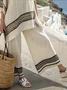 Casual Cotton Two-Piece Set