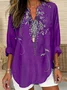 Simple Cotton Loose Blouse