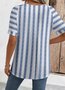 Print Casual Short Sleeve T-Shirt
