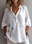 Plain Linen Casual Regular Fit Shirt