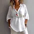 Regular Fit Shirt Collar Casual Cotton Shirt
