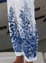 Women's Floral Print Casual Pants