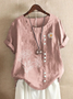 Casual Regular Fit Cotton Blouse