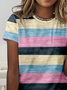 Crew Neck Casual Loose T-Shirt