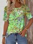Loose Crew Neck Casual T-Shirt