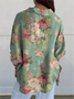 Loose Casual Shirt Collar Shirt